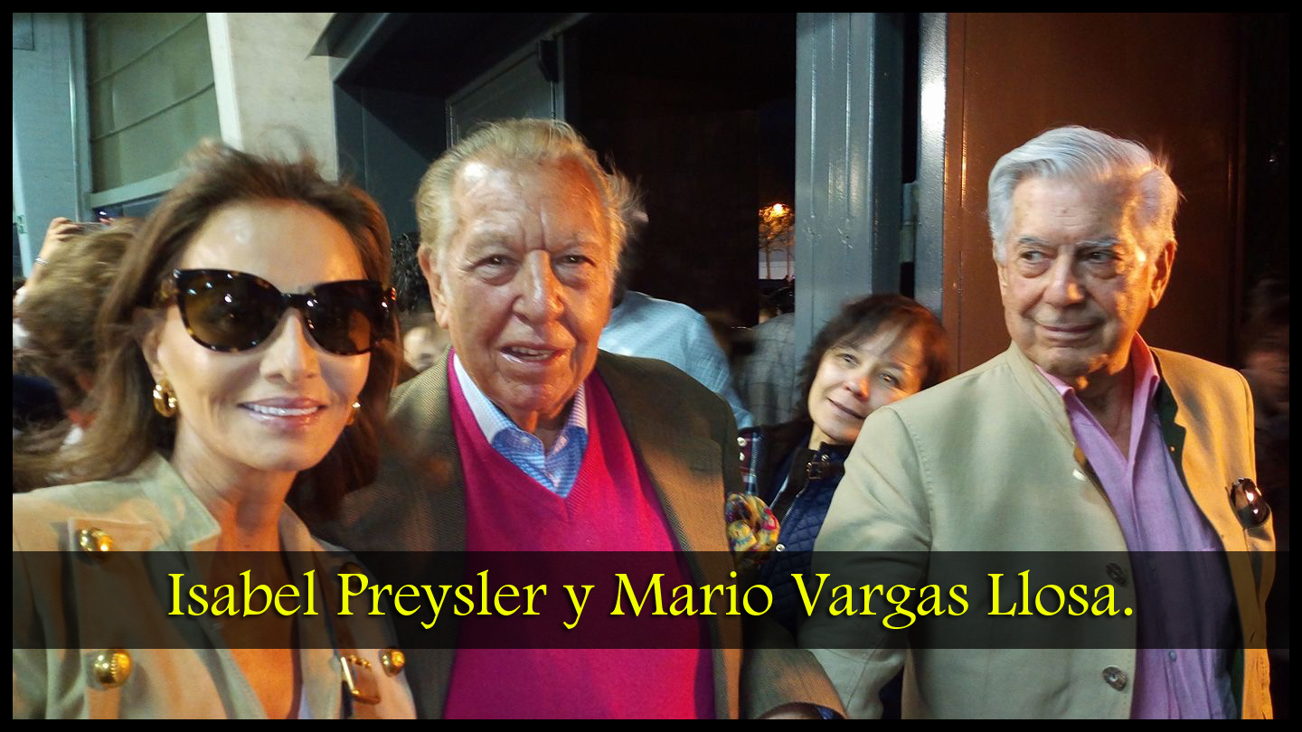 Julio Ayesa Isabel Preysler Mario Vargas
